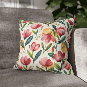 Floral Decorative Pillowcase - Spun Polyester Cozy Accent - Dipaliz - Pillowcases & Shams