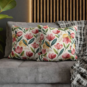 Floral Decorative Pillowcase - Spun Polyester Cozy Accent - Dipaliz - Pillowcases & Shams