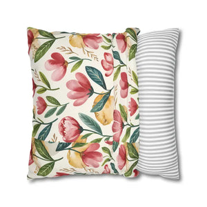 Floral Decorative Pillowcase - Spun Polyester Cozy Accent - Dipaliz - Pillowcases & Shams