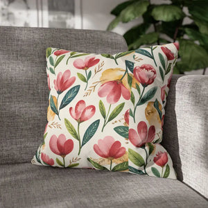 Floral Decorative Pillowcase - Spun Polyester Cozy Accent - Dipaliz - Pillowcases & Shams