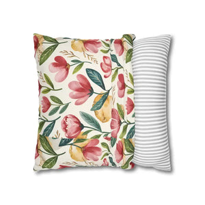 Floral Decorative Pillowcase - Spun Polyester Cozy Accent - Dipaliz - Pillowcases & Shams
