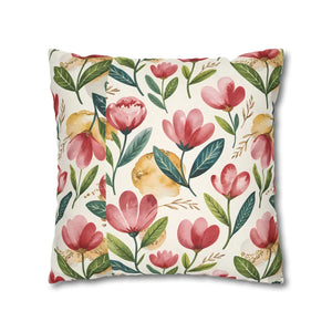 Floral Decorative Pillowcase Spun Polyester Dipaliz - Pillowcases & Shams