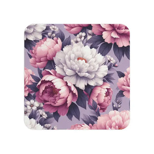 Floral Design Coasters - Elegant Home Decor Set - Dipaliz - 4’’ × / 100 Piece