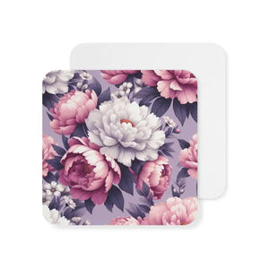 Floral Design Coasters - Elegant Home Decor Set - Dipaliz
