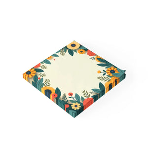 Fresh Floral Design Note Pads - Trendy Fashion Style - Dipaliz - Sticky Notes