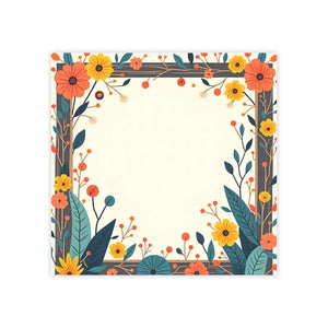 Floral Design Sticky Note Pads - Cheerful Organization - Dipaliz - Notes