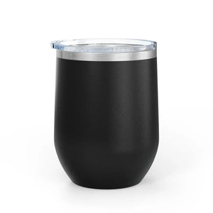 Insulated Floral Wine Tumbler Design - 12oz Steel - Dipaliz - Tumblers