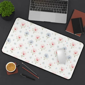 Floral Desk Mat - Chic Office Decor Workspace Elegance - Dipaliz - Workstation & Cubicle Accessories
