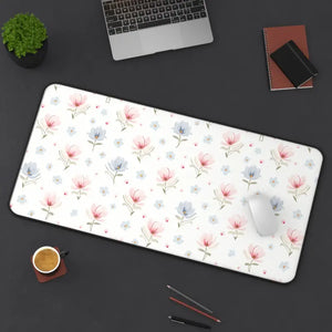 Floral Desk Mat - Chic Office Decor Workspace Elegance - Dipaliz - Workstation & Cubicle Accessories