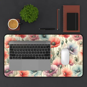 Floral Desk Mat - Vibrant Serene Workspace Decor - Dipaliz - Workstation & Cubicle Accessories