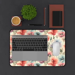 Floral Desk Mat - Vibrant Serene Workspace Decor - Dipaliz - Workstation & Cubicle Accessories