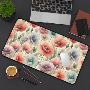 Floral Desk Mat - Vibrant Serene Workspace Decor - Dipaliz - Workstation & Cubicle Accessories