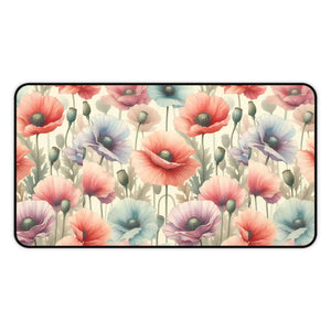 Vibrant Floral Desk Mat - Serene Workspace Decor - Dipaliz - Workstation & Cubicle Accessories