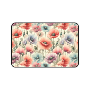 Vibrant Floral Desk Mat - Serene Workspace Decor - Dipaliz - Workstation & Cubicle Accessories