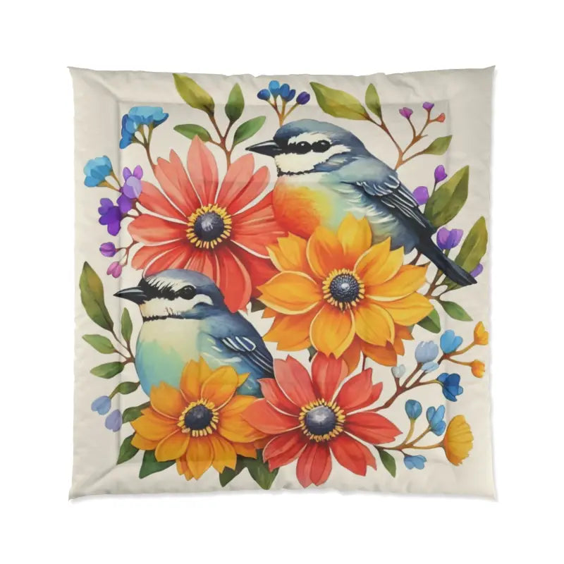 Floral Comforter Bliss Dive Into Ultimate Bedtime Warmth - Home Decor