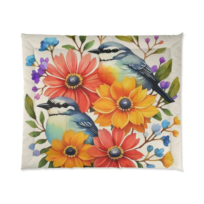 Floral Comforter Bliss Dive Into Ultimate Bedtime Warmth - Home Decor