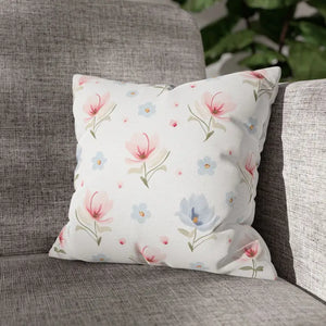 Floral Dream Square Pillowcase - Spun Polyester Decor - Dipaliz - Pillowcases & Shams