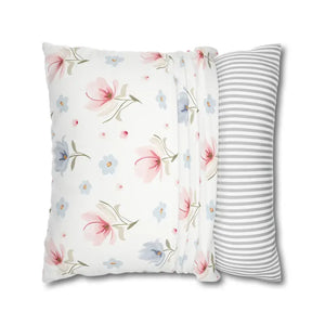 Floral Dream Square Pillowcase - Spun Polyester Decor - Dipaliz - Pillowcases & Shams