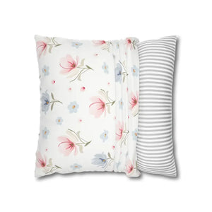 Floral Dream Square Pillowcase - Spun Polyester Decor - Dipaliz - Pillowcases & Shams