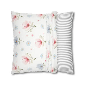 Floral Dream Square Pillowcase - Spun Polyester Decor - Dipaliz - Pillowcases & Shams