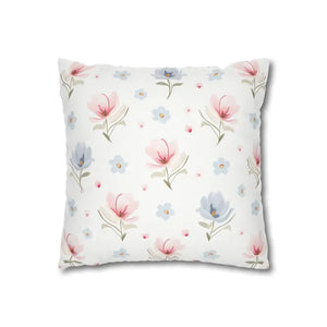 Floral Dream Square Pillowcase - Spun Polyester Decor - Dipaliz - Pillowcases & Shams