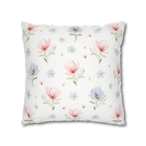 Floral Dream Square Pillowcase - Spun Polyester Decor - Dipaliz - Pillowcases & Shams