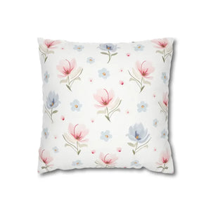 Floral Dream Square Pillowcase - Spun Polyester Decor - Dipaliz - Pillowcases & Shams