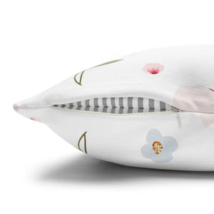 Floral Dream Square Pillowcase - Spun Polyester Decor - Dipaliz - Pillowcases & Shams