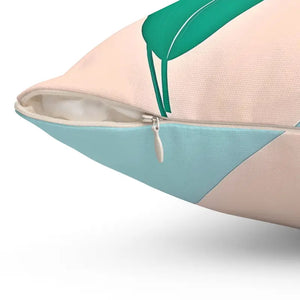 Polyester Square Throw Pillow Floral Pattern Soft Comfort - Dipaliz - Pillows