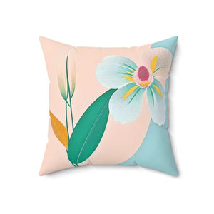 Polyester Square Throw Pillow Floral Pattern Soft Comfort - Dipaliz - Pillows