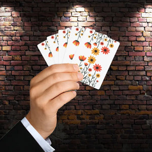 Poker Playing Cards - Vibrant Smooth Handling - Dipaliz - 2.5’’ x 3.5’’ / White / Semi Glossy - Card Games