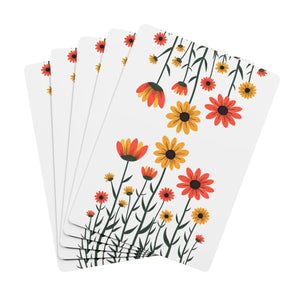 Vibrant Poker Playing Cards - Floral Game Nights - Dipaliz - Card Games