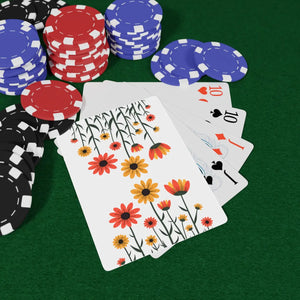 Vibrant Poker Playing Cards - Floral Game Nights - Dipaliz - Card Games