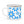 Enamel Camping Mug - Blue Floral Design - Dipaliz - 12oz - Mugs