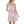 Floral Skater Dress Pastel Flowers Flared Style - Dipaliz - Dresses