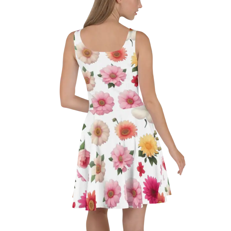 Turn Heads in the Fabulous Floral Skater Dress for any Occasion