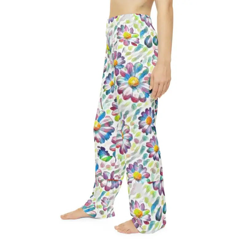 Floral Fantasy Women’s Pajama Pants: Cozy Chic & Comfy - Pants