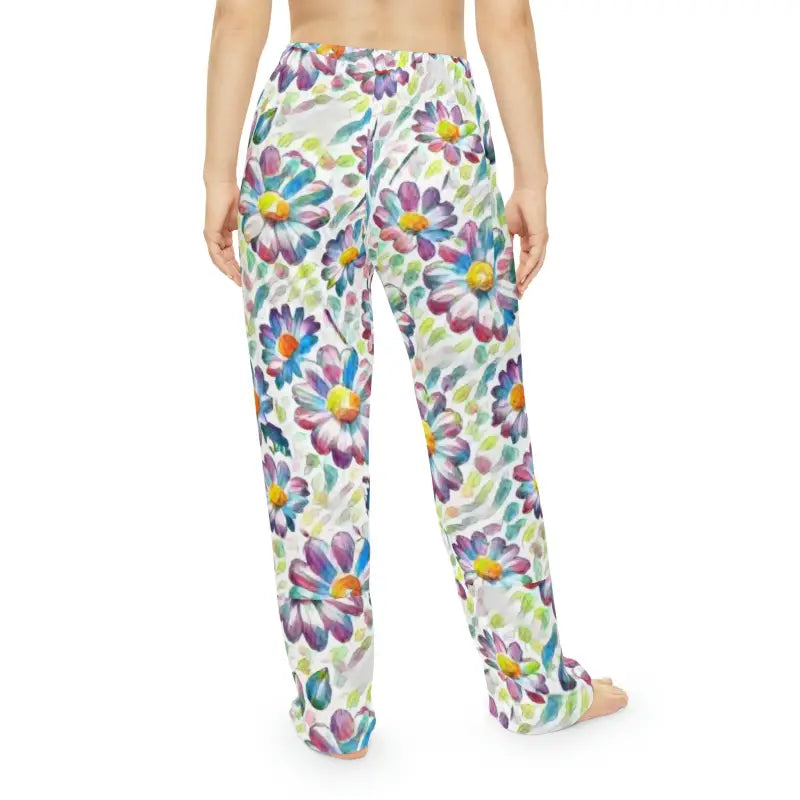 Floral Fantasy Women’s Pajama Pants: Cozy Chic & Comfy - Pants