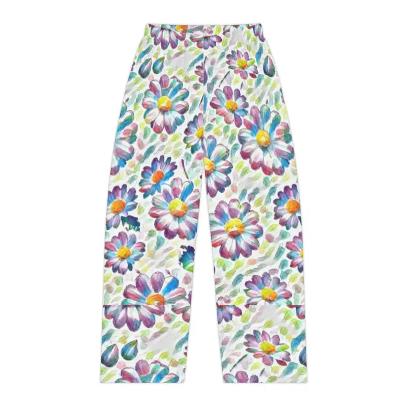 Floral Fantasy Women’s Pajama Pants: Cozy Chic & Comfy - Pants