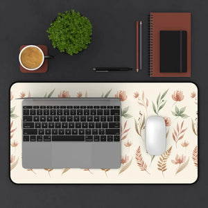 Floral Wildflower Desk Mat - Neoprene Field - Dipaliz - Mouse Pads
