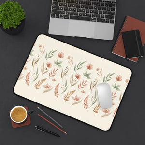 Floral Wildflower Desk Mat - Neoprene Field - Dipaliz - Mouse Pads