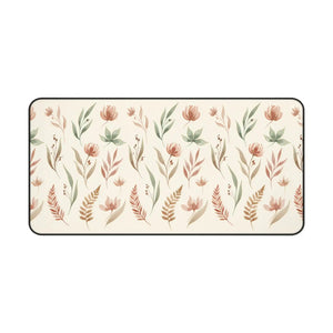 Floral Wildflower Desk Mat - Neoprene Field - Dipaliz - Mouse Pads