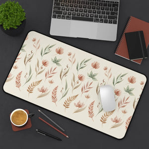 Floral Wildflower Desk Mat - Neoprene Field - Dipaliz - Mouse Pads