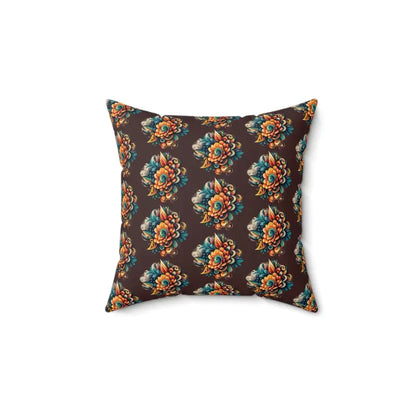 Floral Throw Pillow: Elevate your Space with Elegance - 14’’ × Home Decor