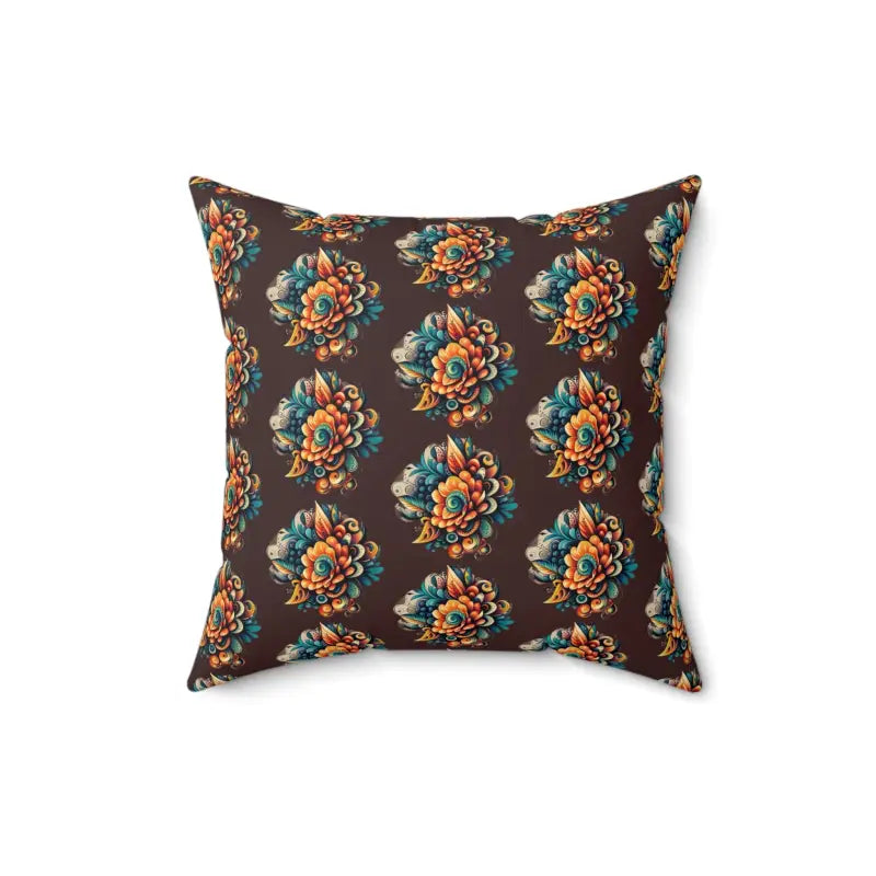 Floral Throw Pillow: Elevate your Space with Elegance - Home Decor