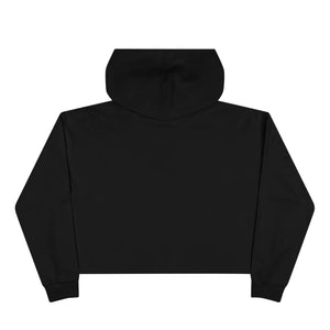 Floral ?Focus on the Good’ Cropped Hoodie - Hoodies - m