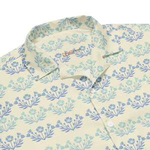 Unisex Button Shirt - Floral Eco-friendly Style - Dipaliz - Shirts