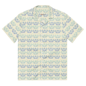 Unisex Button Shirt - Floral Eco-friendly Style - Dipaliz - Shirts