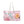 Oversized Polyester Weekender Bag Large Flowers Pink - Dipaliz - 24’’ × 13’’ - Tote Bags