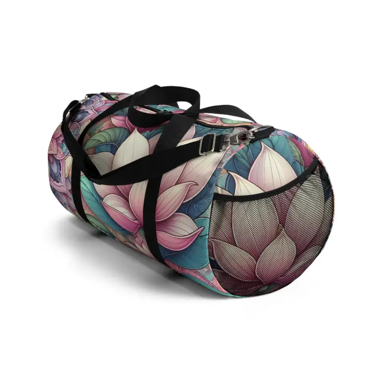 Floral Fun Duffel Bag: your Trendy Travel Companion! - Bags